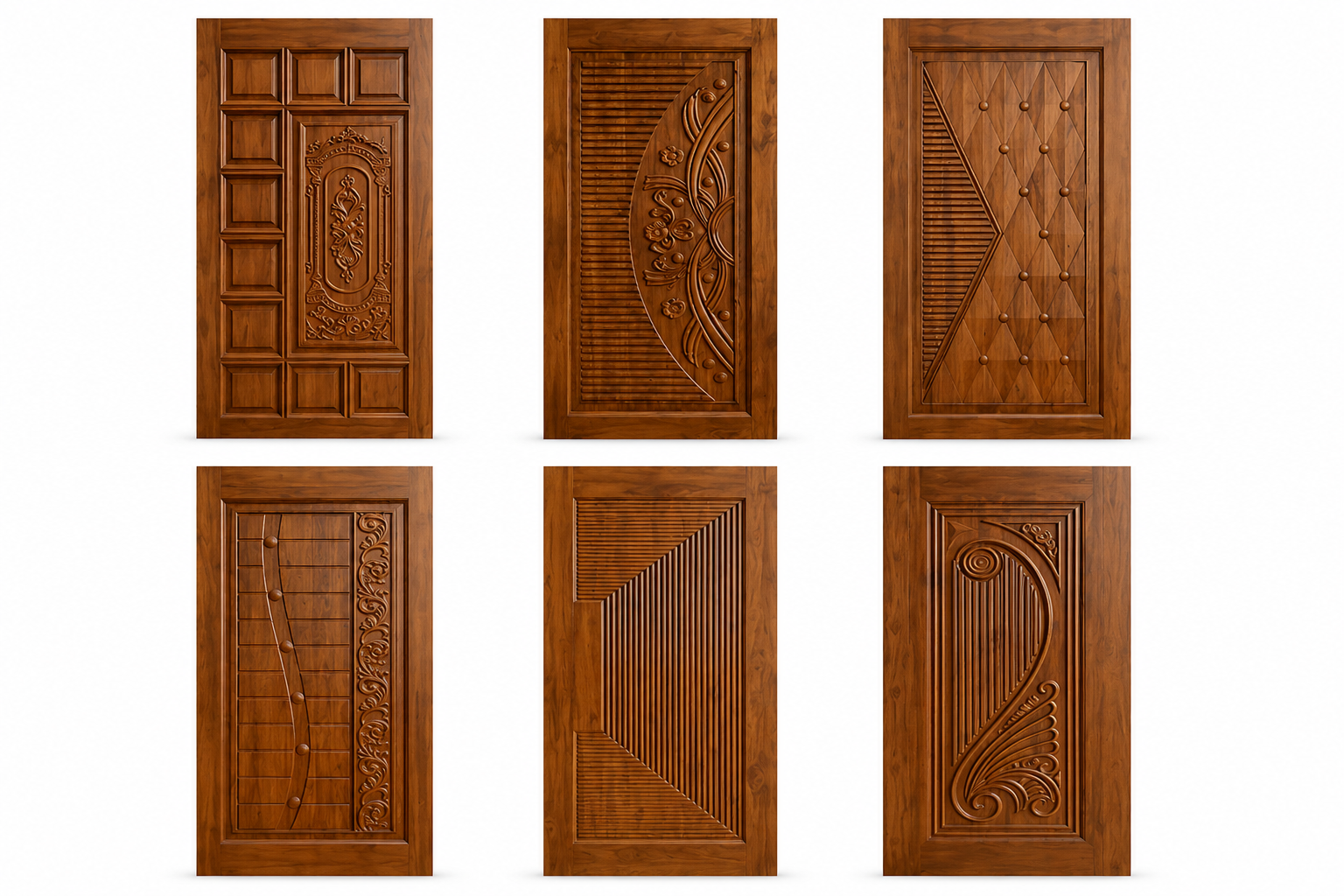 Teak Wood Doors 2