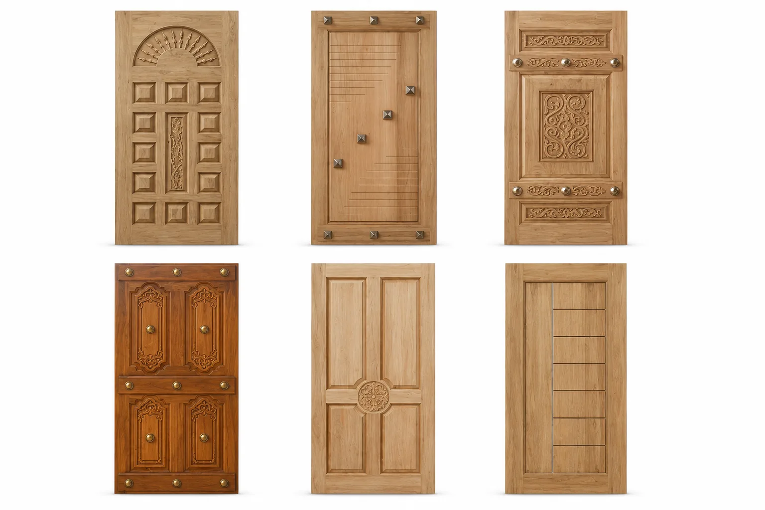 Teak Wood Doors 1